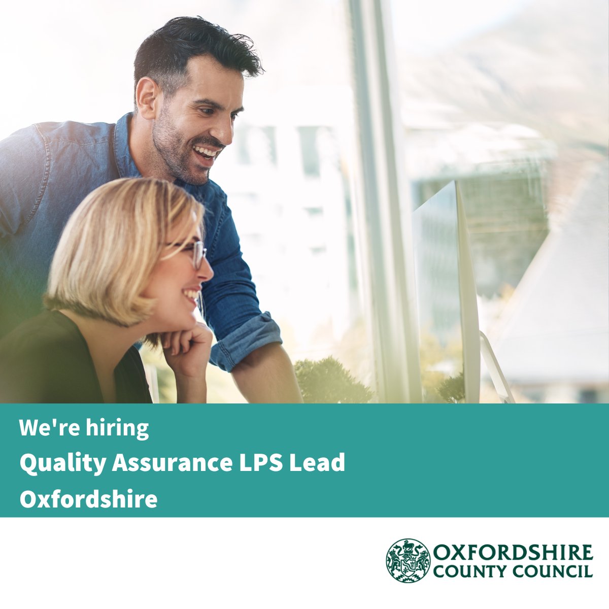 We have a new opportunity for a Quality Assurance LPS Lead to join our Adult Operations Service. Help us share our progressive way of working with the wider world and support our preparations for CQC Assurance process.

For more information and to apply
careers.newjob.org.uk/OCC/job/County…