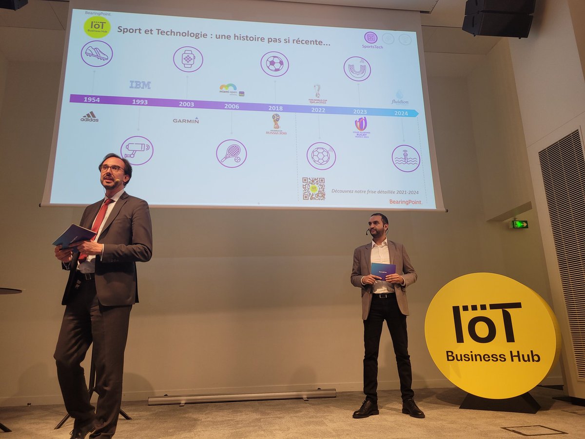 Célia Garcia-Montero (@c_garciamontero) on Twitter photo Pour la 5e édition de l'#IoTBusinessHub, <a href="/BearingPoint_FR/">BearingPoint FR</a> fait un focus sur le sport et l'#IoT Pour la 5e édition de l'#IoTBusinessHub, <a href="/BearingPoint_FR/">BearingPoint FR</a> fait un focus sur le sport et l'#IoT