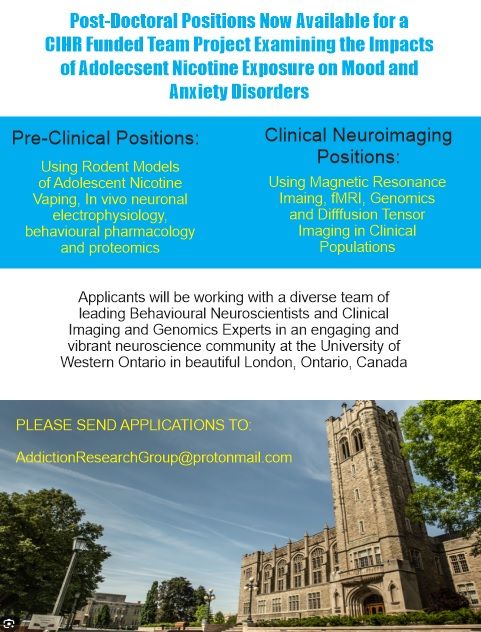 We are actively recruiting for Pre-Clinical and Clinical Post-Doctoral and PhD student positions! If you are attending #SfN2023 feel free to message me to discuss in person! <a href="/SfNtweets/">Society for Neuroscience (SfN)</a>