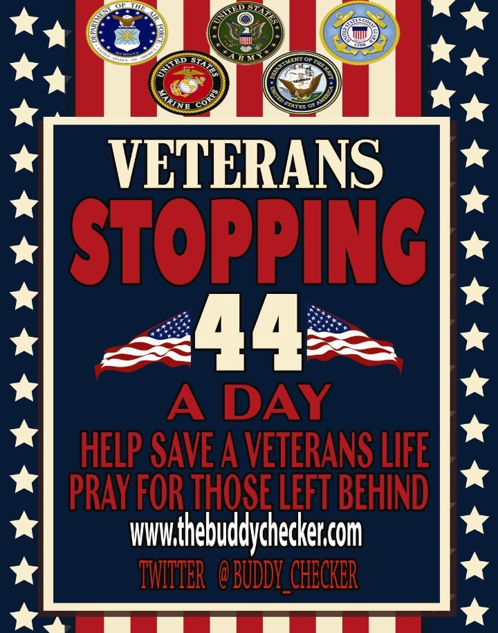 I had a choice to make:
A) Go to a Veteran parade 
B) Go to a town hall meeting with Vets
I chose B. I can listen to stories instead of watch Vets march by. I can do Buddy Checks and hand out flyers. A Veterans Day parade is cool but saving Veteran lives is better. 
#BuddyChecker
