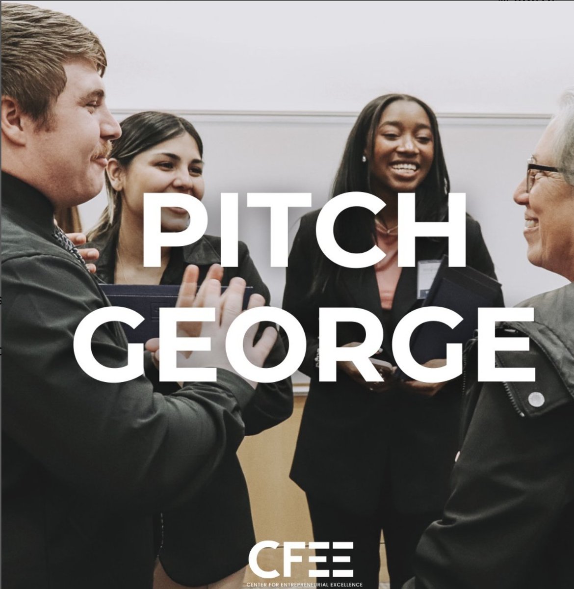 The DSEF (@thedsef) on Twitter photo HUGE congratulations to the <a href="/gwCFEE/">GWSB Center for Entrepreneurial Excellence</a> Pitch George competition winners: Recovery Connections, Hue Media, BeerTein, & Credit Catalyst. These students have moved through 3 rounds of judging by showcasing their inventive ideas and talent. The future of #entrepreneurship is bright! 🌟 HUGE congratulations to the <a href="/gwCFEE/">GWSB Center for Entrepreneurial Excellence</a> Pitch George competition winners: Recovery Connections, Hue Media, BeerTein, & Credit Catalyst. These students have moved through 3 rounds of judging by showcasing their inventive ideas and talent. The future of #entrepreneurship is bright! 🌟