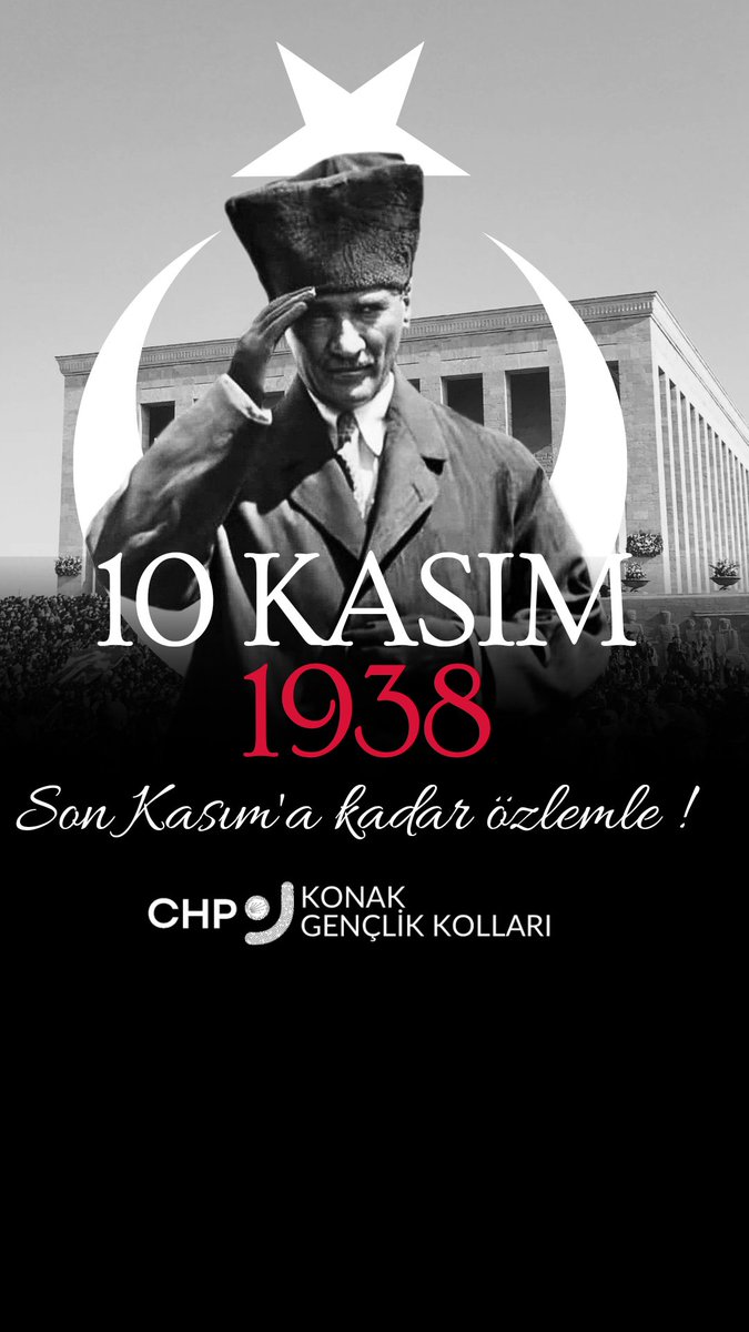Cumhuriyetimizin kurucusu,devrimlerin mimarı Büyük Atamız Gazi Mustafa Kemal Atatürk'ü minnetle anıyoruz.
Her daim izindeyiz Atam,ilkelerini yaşatacağız.
#sonkasımakadar
#izindeyiz
