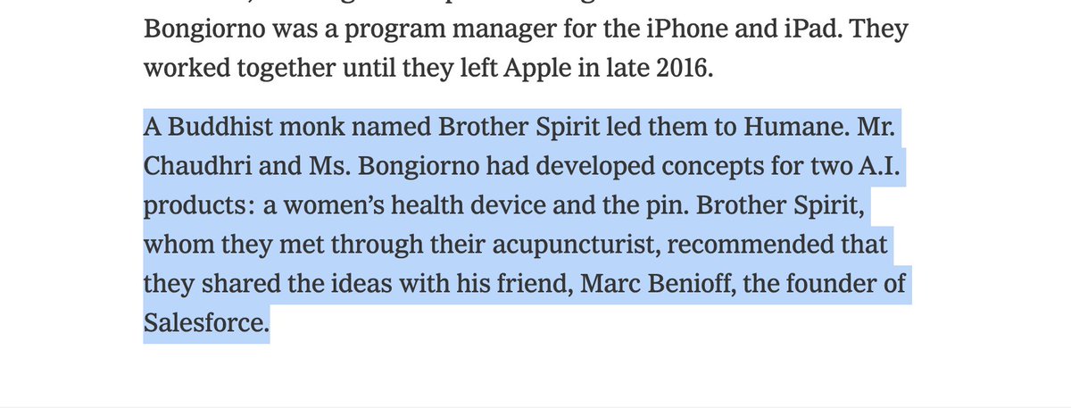 This paragraph in the NYT story on Humane is the best use of 100 words I've ever seen to perfectly capture Silicon Valley: