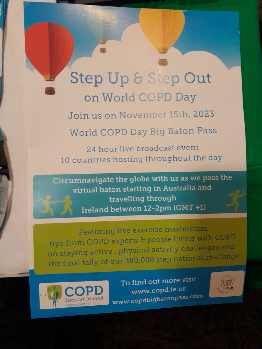 @NCPRespiratory (@ncprespiratory1) on Twitter photo Lots of information & goodies at the <a href="/COPDSupportIre/">COPD Support Ireland</a> stand... support World COPD day 15th Nov. Register for the step challenge at copd.ie @irishthor Lots of information & goodies at the <a href="/COPDSupportIre/">COPD Support Ireland</a> stand... support World COPD day 15th Nov. Register for the step challenge at copd.ie @irishthor