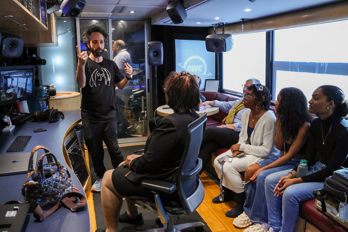 The @LennonBus residency at Spelman offered our music and arts students the chance to delve into songwriting, music technology and performance in a state-of-the-art production space with industry professionals. We can't wait to see the creative works our students have crafted!