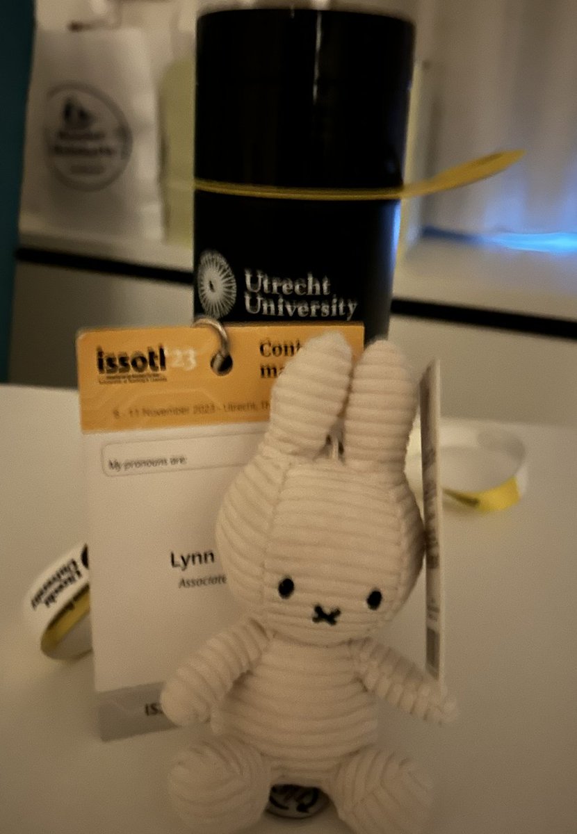 #ISSOTL23  its been a great day in the home of Miffy. Loving the chance to learn from and with others. #EducationFocussed #UNSWEducation
