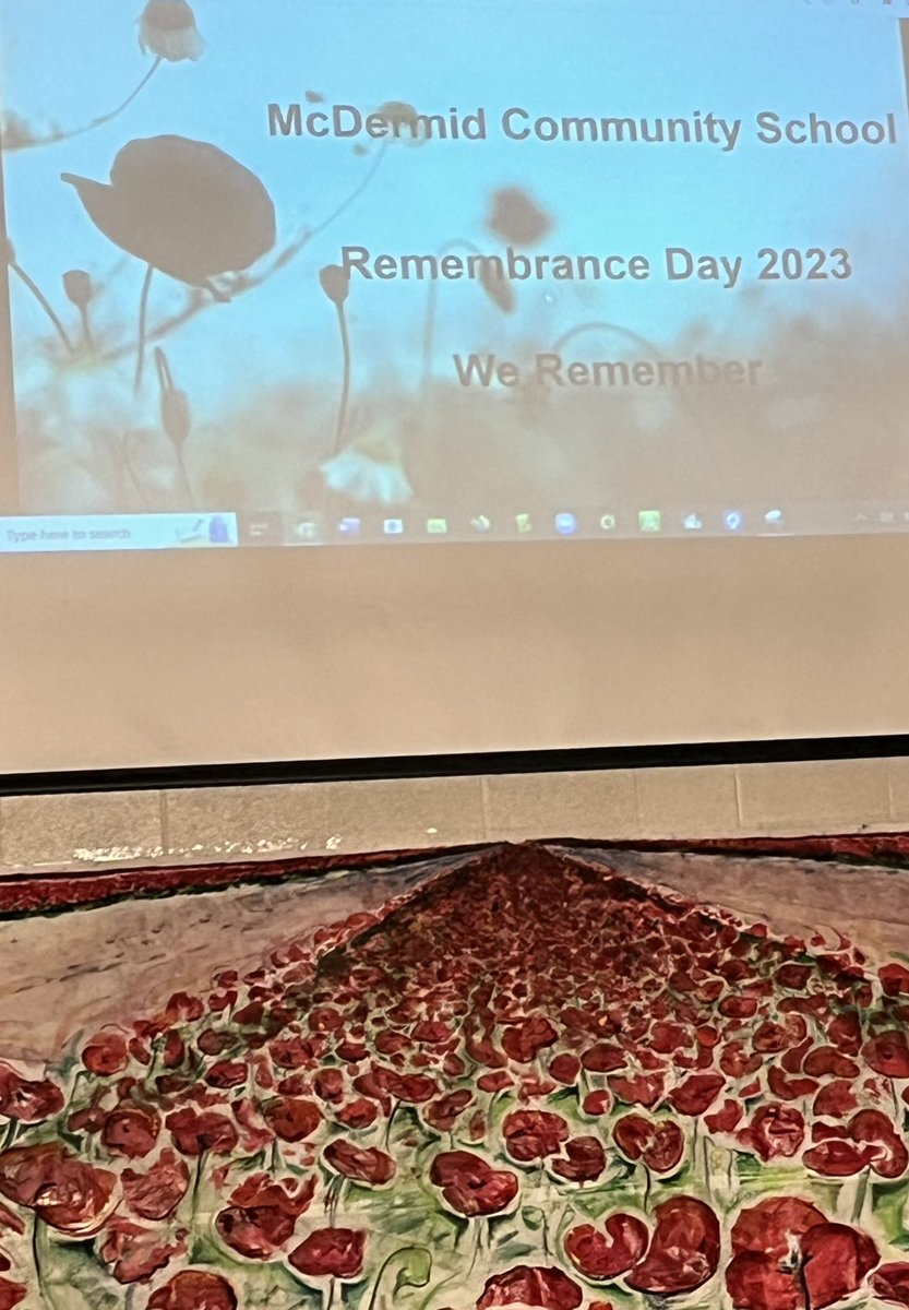 Thank you <a href="/McDermid306/">McDermid School</a> for the invite to your service. Your students were impeccable and so respectful❤️