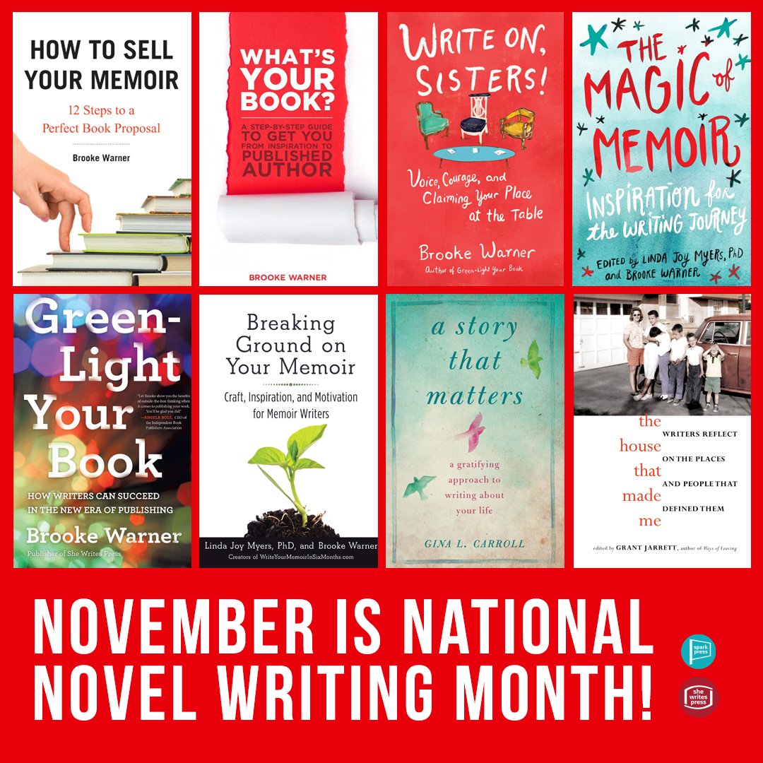 It's National Novel Writing Month! Whether you're running into roadblocks or cruising through with ease, here are some books to help you along your writing journey.