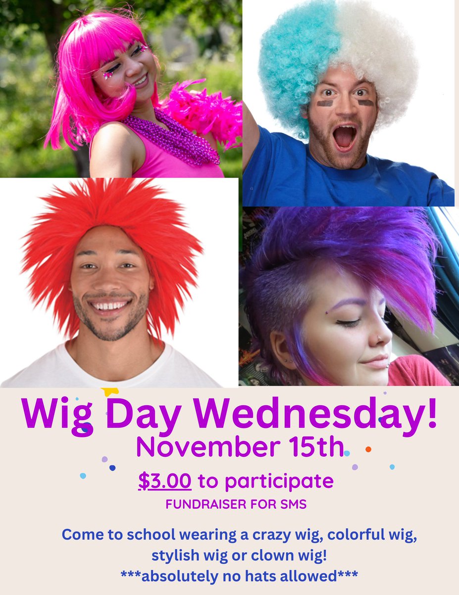 Southwestern Middle (@smsvcs1) on Twitter photo We can't wait to see all the wigs!! <a href="/inspiredAP/">Jacquese Copeland</a> <a href="/volusiaschools/">Volusia County Schools</a> @smsvcs1 #smsroars We can't wait to see all the wigs!! <a href="/inspiredAP/">Jacquese Copeland</a> <a href="/volusiaschools/">Volusia County Schools</a> @smsvcs1 #smsroars