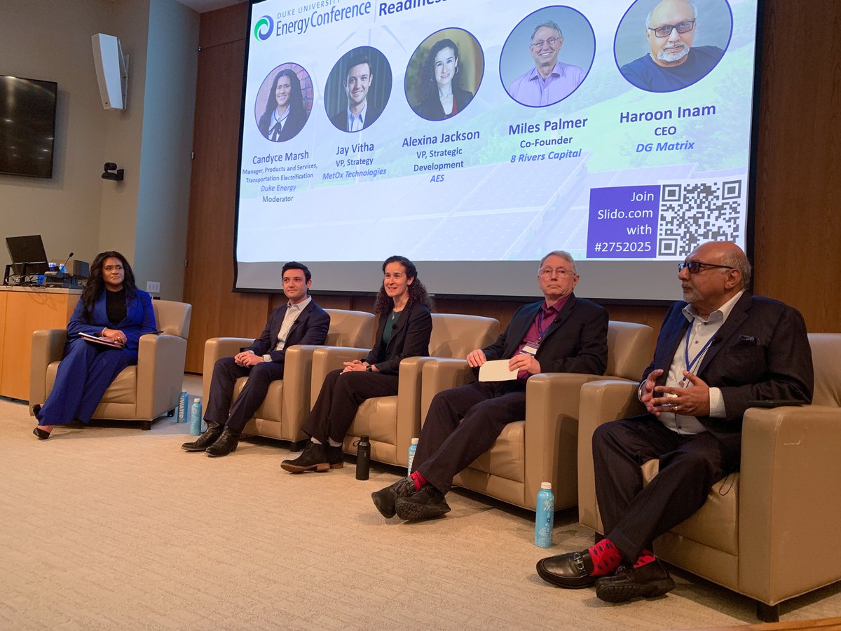 The 15th annual @DukeU Energy Conference at @DukeFuqua—including speakers, networking, and a company expo—was fantastic! Congrats to student organizers on sparking insightful dialogue about innovation and collaboration across the energy ecosystem. #EnergyWeek23 👏👏👏