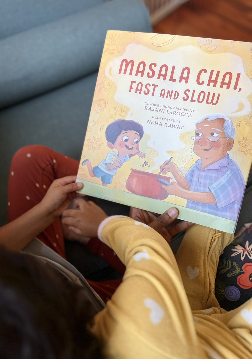 What a treat! As a South Indian, this story found a place in my heart. Reading it with my 3 yo and baby was incredibly special. We’re definitely bringing this book the next time we’re going to Thatha’s house. Thank you @rajanilarocca and @NehaRawatArt @Candlewick