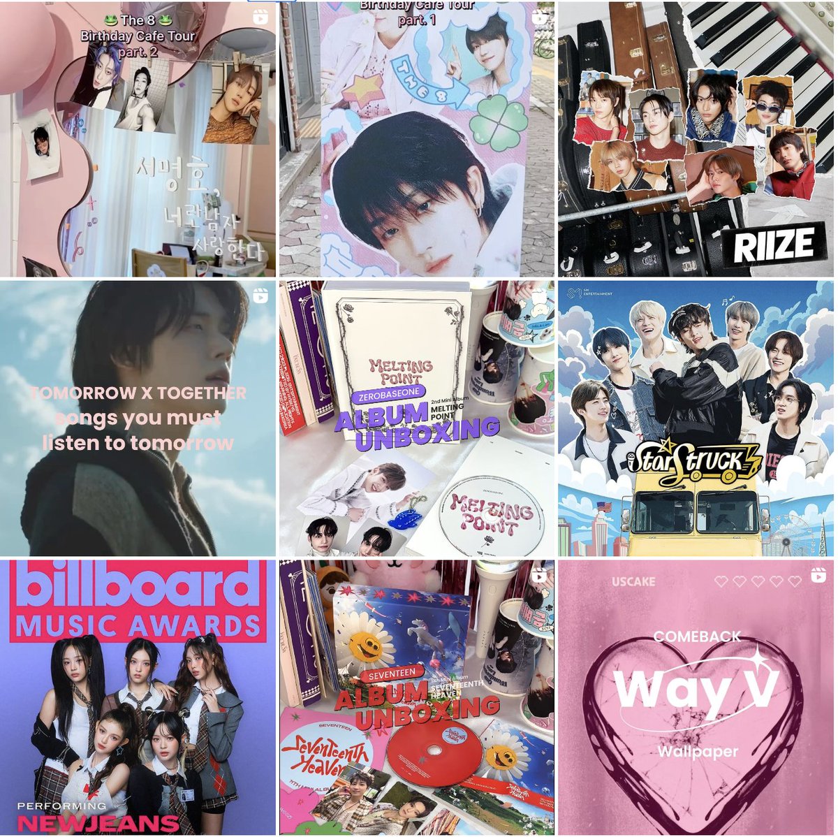 Hi there! 
Did you see our Instagram?👀💗

👉 instagram.com/fan_uscake/

We have updated so fun kpop contents ..like..
#unboxing #kpopzip #albumscraping #birthdaycafe 
We're looking to chill with more friends—Can you help?🥺

Love the follow and likes✨