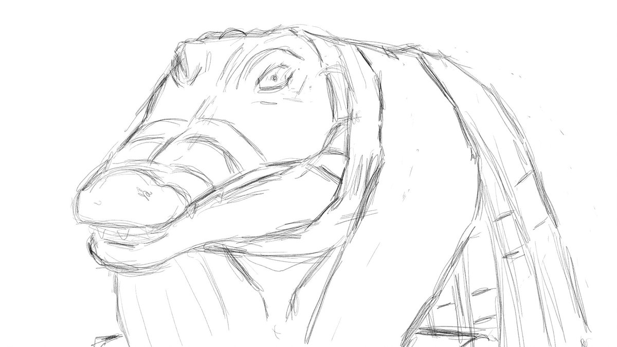 GusGamma78's tweet image. #ThursdayThrowback of my #Ammit sketch and finished digital painting from #MoonKnight. #MCU #DisneyPlus #fanart