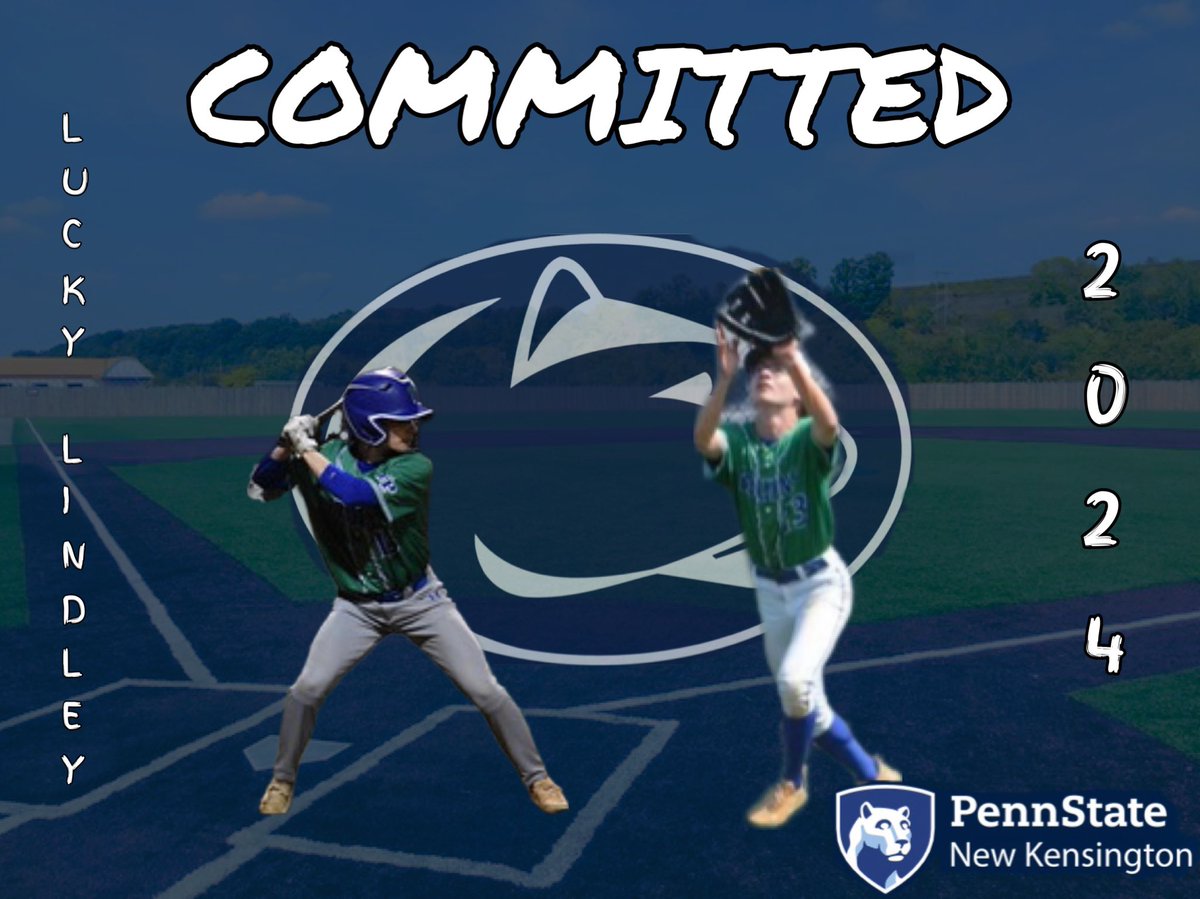 LLindley2024's tweet photo. I am excited to announce my commitment to Penn State New Kensington to continue my academic and athletic career. I would first like to give glory to God for this opportunity. I also would like to thank my family, coaches, and teammates who helped me to this point in my career. https://t.co/lZYYG9fyaW