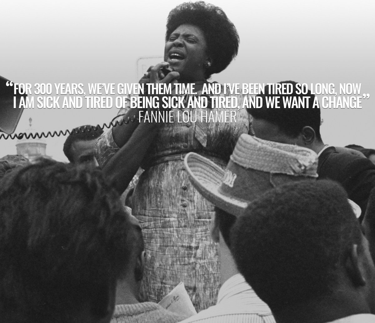 Reflect on #BlackHistory365:
#FannieLouHamer #MIssissippiAppendectomy
Most #BlackAmericans' parents tell their children to 'be fruitful and multiply.' However, in the #RacistUS, EVIDENCE shows #WS work to destroy our ability to be born and reproduce! #CRT 
obgyn.wustl.edu/black-history-…