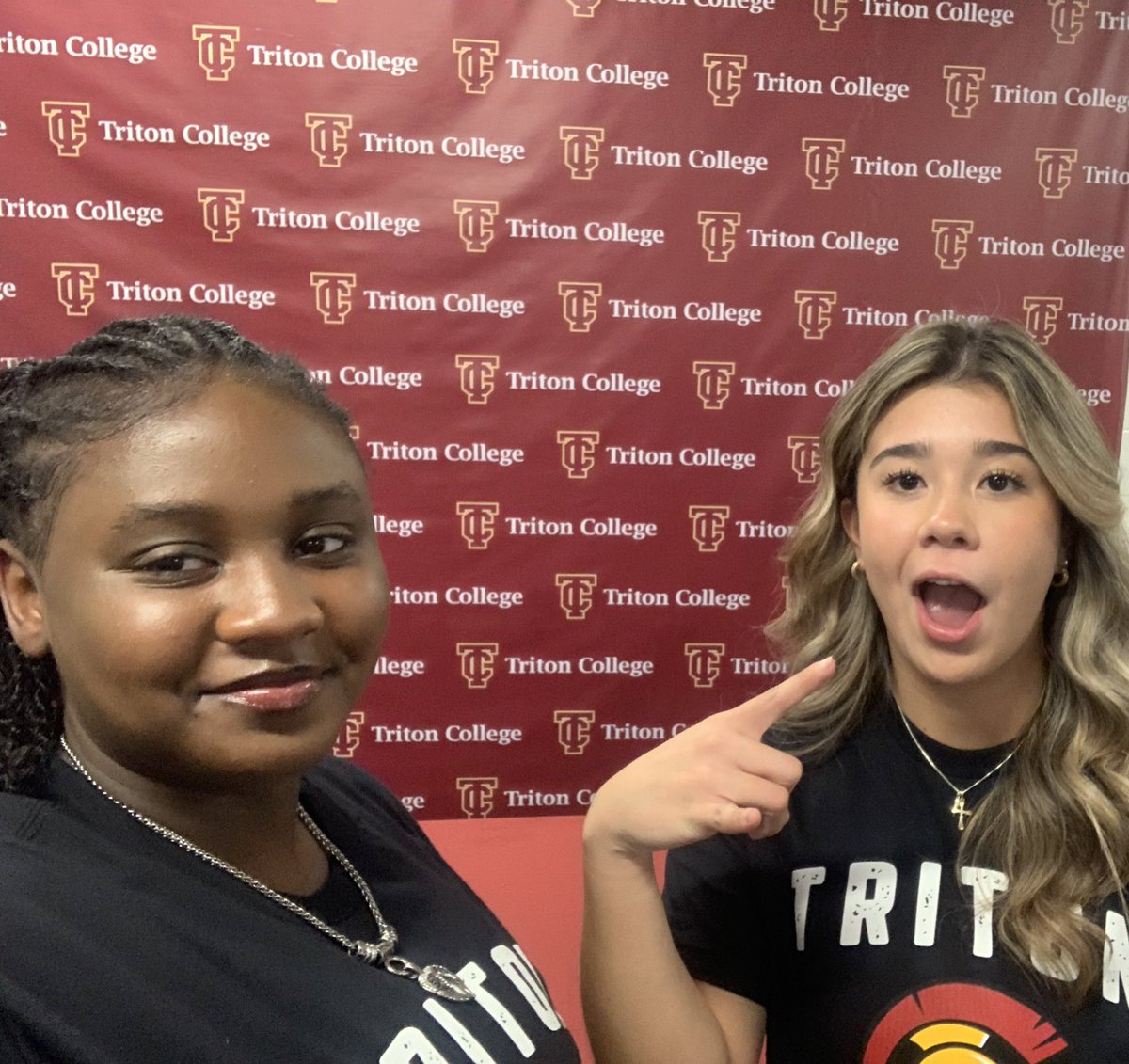 2024 TRITON COMMIT . 
♥️💛
I am so grateful for all 10 years of Softball leading to this moment . <a href="/TritonSoftball_/">Triton College Softball</a> #Committed #softball
