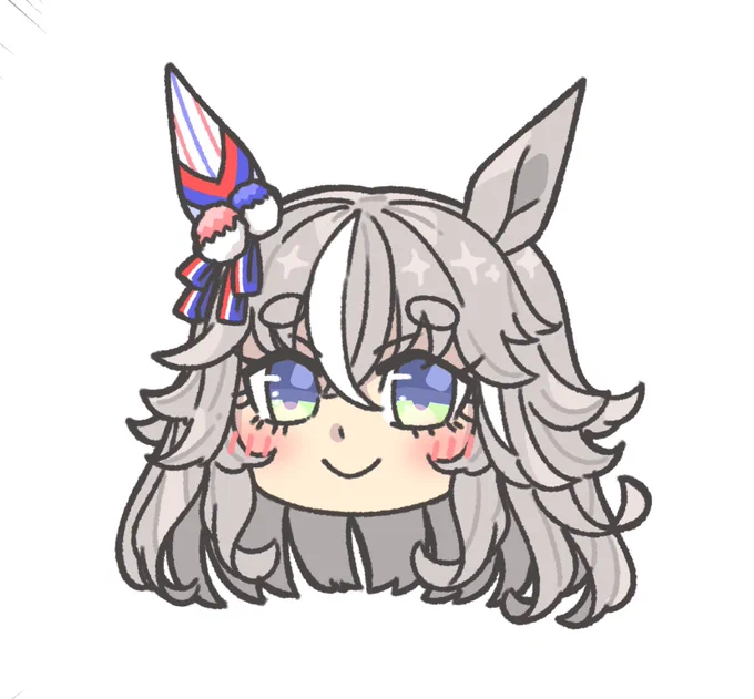 ばぁばの顔面凱旋門賞級じゃない??#ウマ娘 