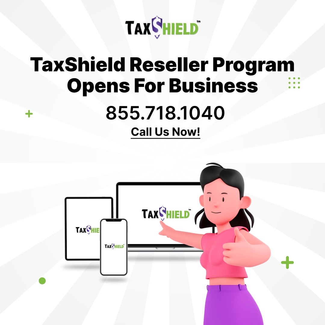 Open for Business: With TaxShield, offer top tax services as a reseller and enjoy the rewards!

Call us now at 855.718.1040 to learn more about TaxShield Professional Tax Software! 

#taxshield #taxsoftware #servicebureaus #reseller