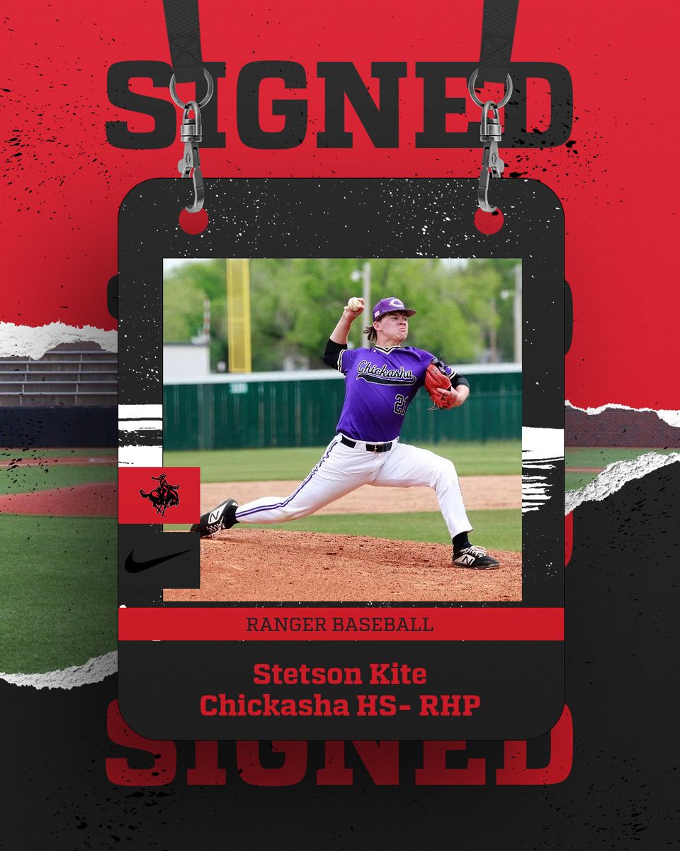 Join us in welcoming Stetson Kite to the Ranger family as a part of the Ranger Baseball Team!  
#RRR