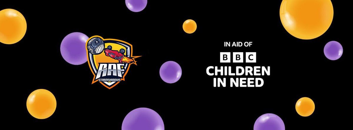 RAF Esports x Game On! For BBC Children in Need.

Join us on twitch tomorrow as we raise money for Children in Need! We will be playing some fun games, putting on show matches and more!

Find us here: twitch.tv/raf_stormshado…

Donate here: tiltify.com/@rafesports/ra…

#GameOnCIN