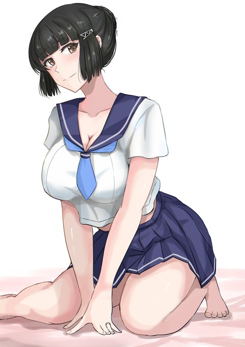 #これを見た人はセーラー服の画像を貼れ 
ちょっと?ガンバッタみょこさん 