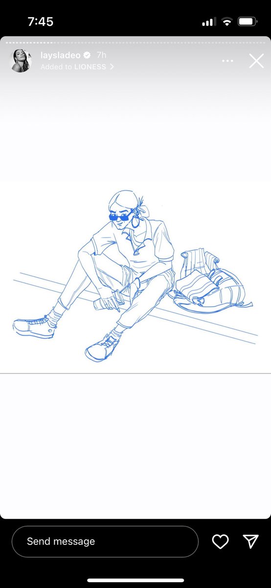 Kamil 🔥 (@kamil_ph) on Twitter photo My sketches made it to <a href="/laysladeo/">Laysla De Oliveira</a>'s Ig stories 😍 So glad they can finally post about #lioness 🥳 My sketches made it to <a href="/laysladeo/">Laysla De Oliveira</a>'s Ig stories 😍 So glad they can finally post about #lioness 🥳