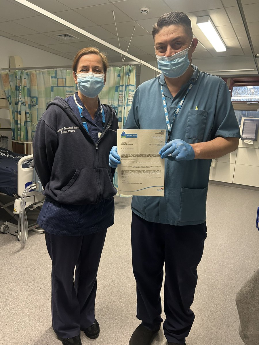 A huge congratulations to Paul today 🎉not only did he get a tulip away 🌷but also we are so proud he has got into a TNa training . Congratulations xx @TeamNUH <a href="/TeamCAS3/">#TeamCAS</a> <a href="/TeamRenal/">The Renal Team@nuh</a> <a href="/SarahBrand21/">Dr Sarah Brand RN PhD</a> <a href="/HildaDevassy/">Hilda Devassy</a> <a href="/CharlieJade21/">Charlie Jade Hoyland</a> <a href="/KazzyB30/">Karen Butler RN and Tropic Ambassador</a>