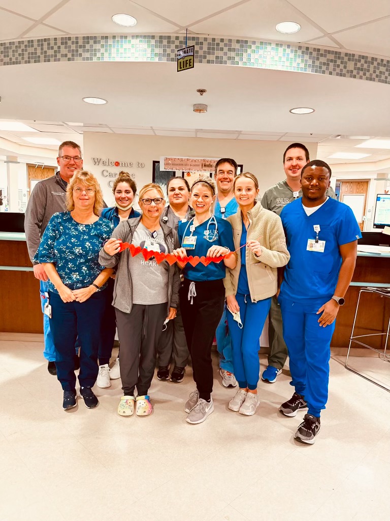 10 hearts in 20 days!? ❤️

Our heart transplant team performed an astounding 𝙩𝙚𝙣 heart transplants in three weeks! We’re incredibly proud of the teamwork throughout Strong Memorial Hospital and thankful to those who give the #GiftofLife.