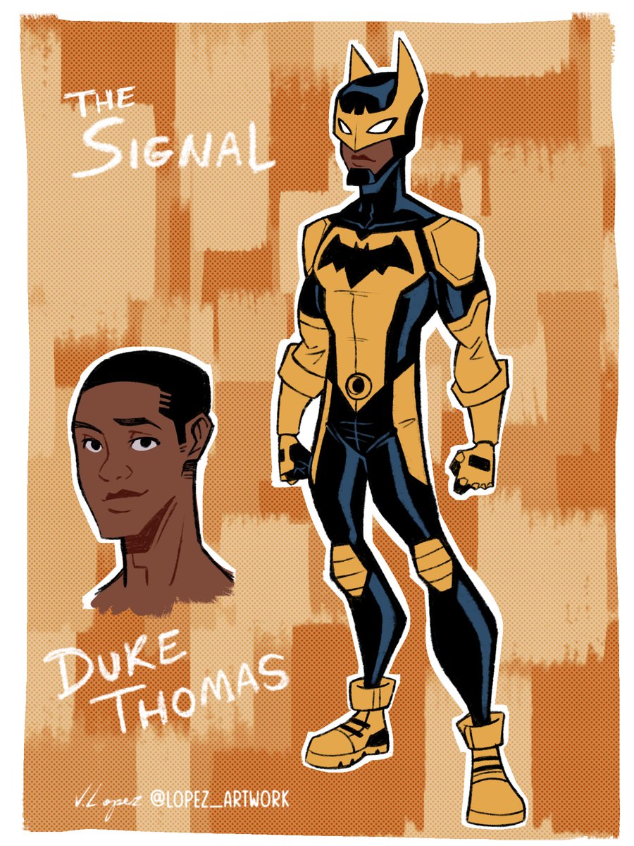 Concept Design: the Signal/ Duke Thomas 

#DCU #Batman #TheBraveAndTheBold
