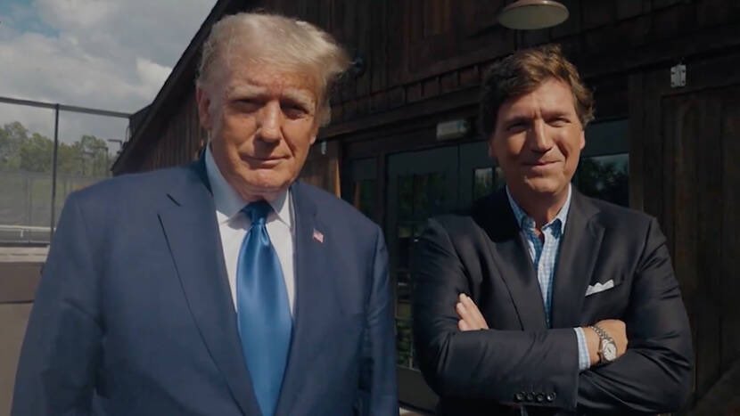 Trump said he would “consider” Tucker as his VP for 2024, and people are obviously hyped about it.

I hate this idea, and here’s why:

Tucker is already in his optimum position, red-pilling 100’s of millions of  people on X. He is too valuable in the independent media space.

His