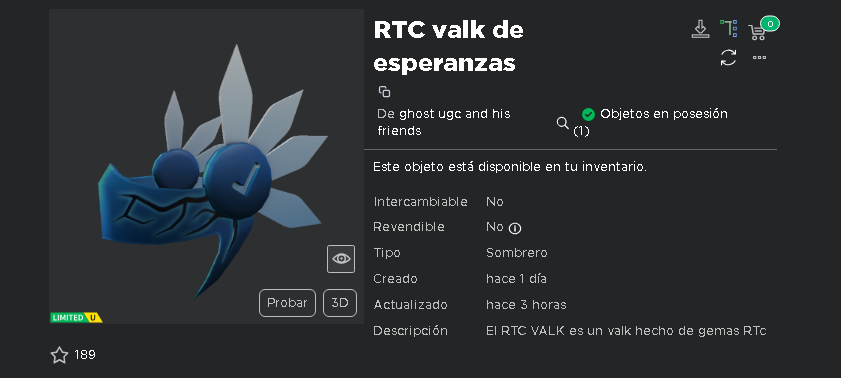 UgcNoticias_'s tweet photo. 🚨 Sorteo De Un Código para este Limited Gratis 🚨

 🗒️REQUISITOS:
1️⃣ Dar Me Gusta El Tweet.
2⃣ Retwittear El Tweet.
3⃣ Seguir a @NoticiasUGC / @TitanicMesh

🕒¡Termina El 10 de noviembre 2023! https://t.co/6GKAVJxEdM