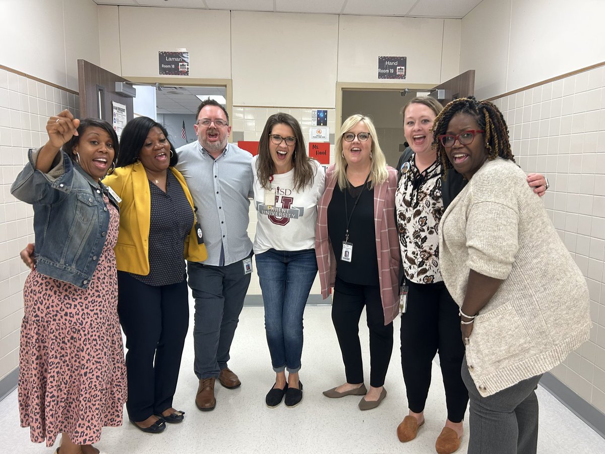 Chelsey_Cody's tweet image. It’s a party @CCBMS_Braves as we prepare for @gisdnews Parent University. We can’t wait to support our guardians and families! #gisdlearning