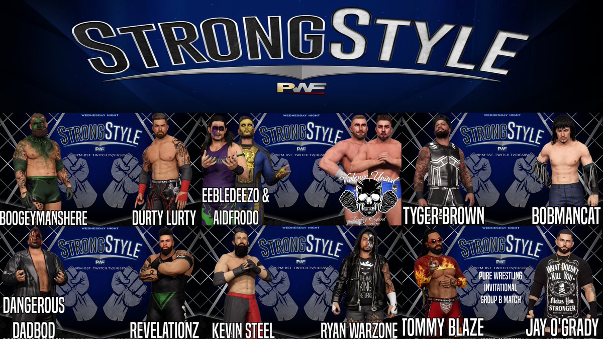 PWF_Efed1's tweet photo. PWF StrongStyle: Shadow Realm Go home show!
YouTube Premiere Now
https://t.co/W7oXka6QI6
Come watch along!
#PWFStrongStyle #PWF #WWE2K23 #cawmunity #efed https://t.co/BhZx0CsRiv