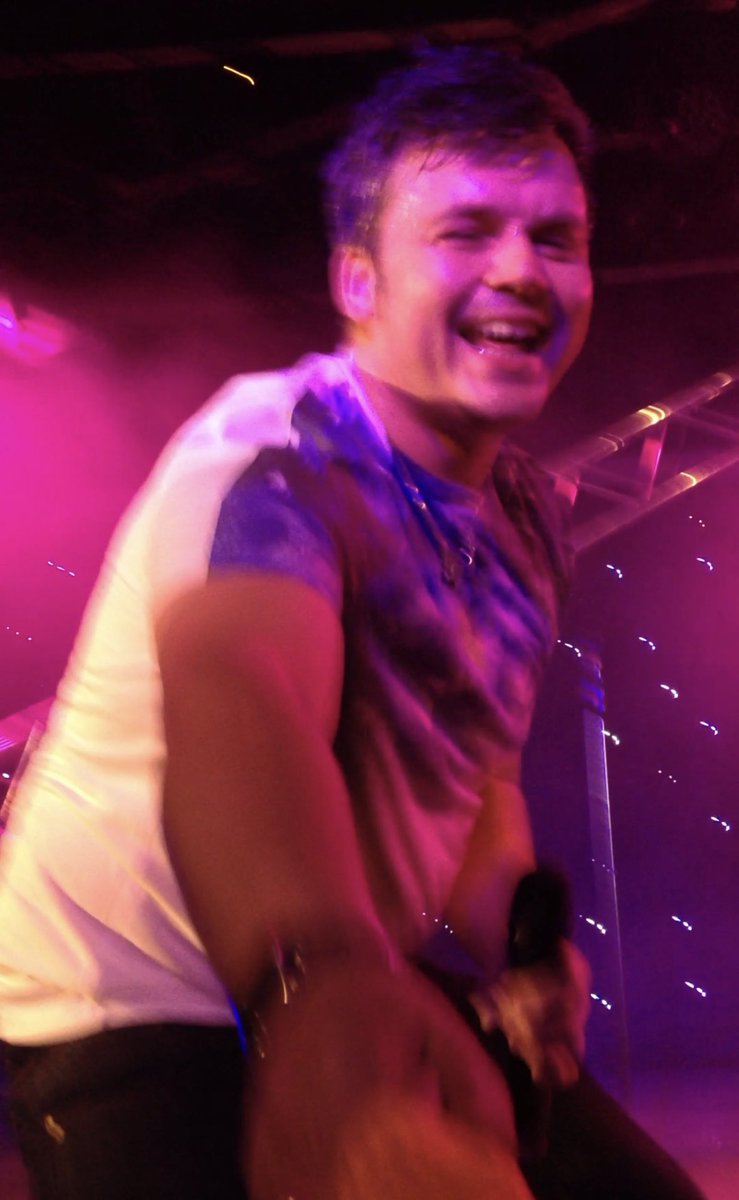 It’s the little moments like this when  you would run over to grab my hand &amp; pull a silly face to make me laugh during the SC3 gigs that I miss! Your performances were always so entertaining &amp; we had the best stage banter 😆🫶🧡 <a href="/Paulcattermole1/">Paul Cattermole</a>