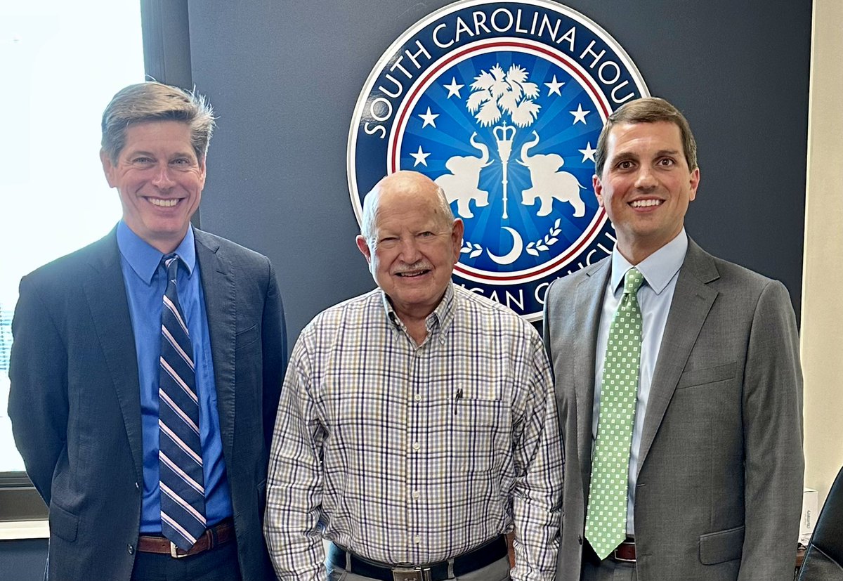 We’re preparing for the 2024 legislative session. Today’s stop included Executive Director <a href="/TimWinslow46/">Timothy Winslow</a> and Deputy Executive Director <a href="/JoshuaRhodes82/">Joshua Rhodes</a> visiting SC House Labor, Commerce and Industry Committee Chair <a href="/billsandifer/">Bill Sandifer</a> to discuss priorities for SC counties.