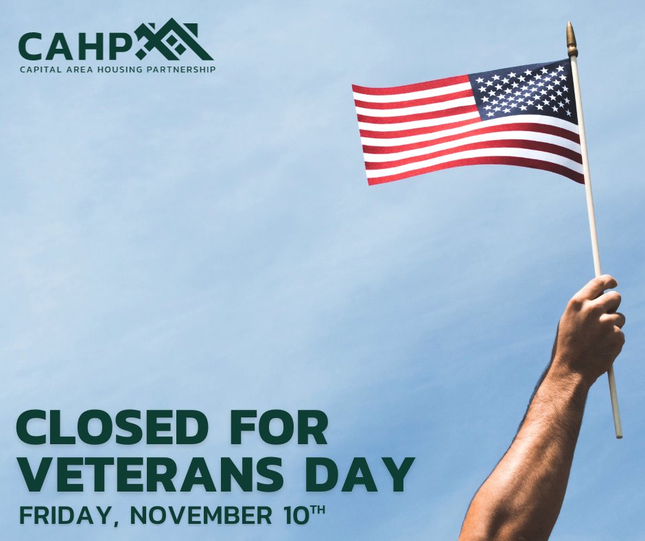 Our office will be closed on Friday, November 10th, in observance of Veterans Day. Normal operations will resume on Monday, November 13th.