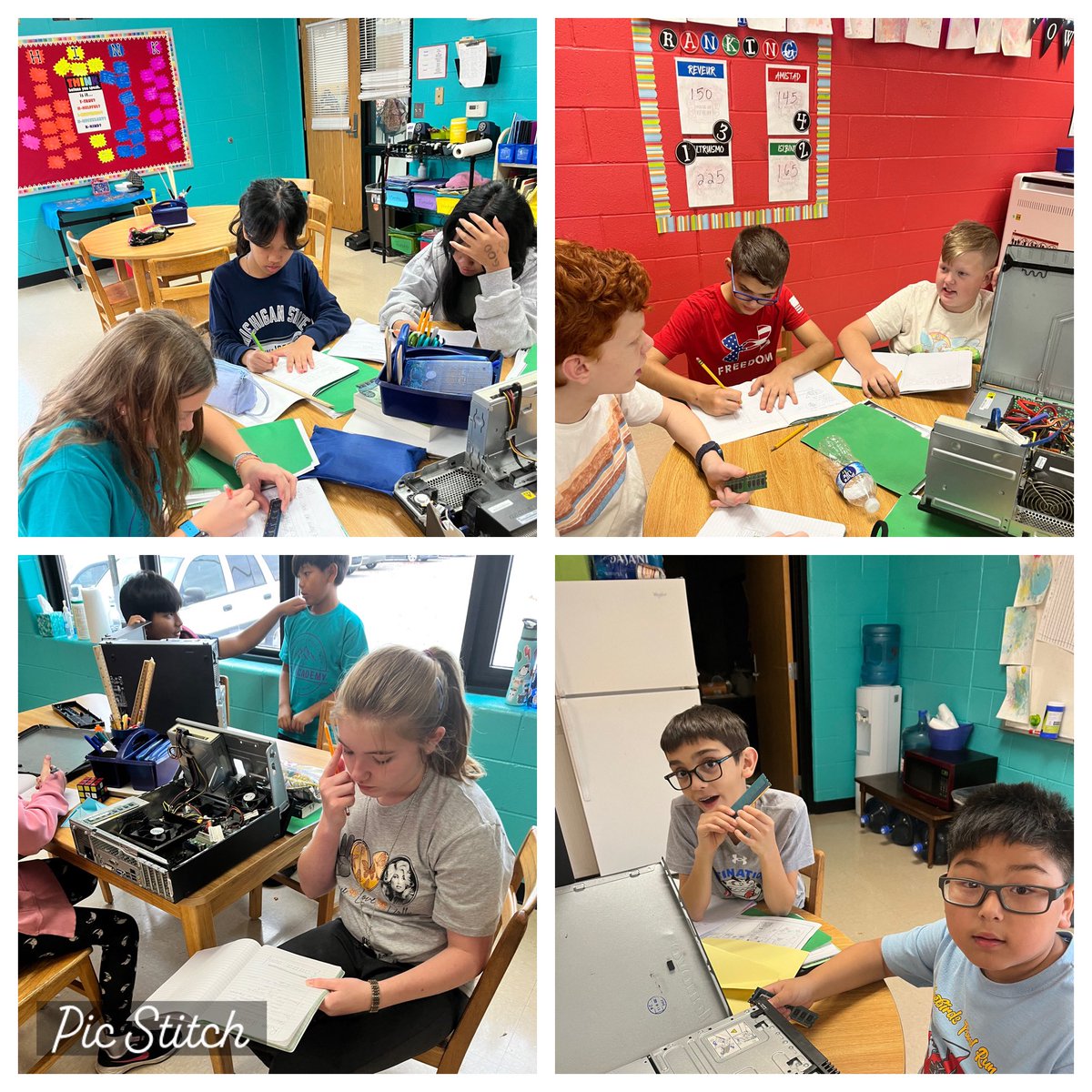 Students from <a href="/NatcherElem/">Natcher Elementary</a> , <a href="/AlvatonElem/">Alvaton Elementary</a> and <a href="/OESCards/">Oakland Elementary</a> took the RAM out of computers and wrote detailed journal entries about the function and description of RAM including a drawing and labels in Machine Dissection class <a href="/212_Academy/">212 Academy</a>