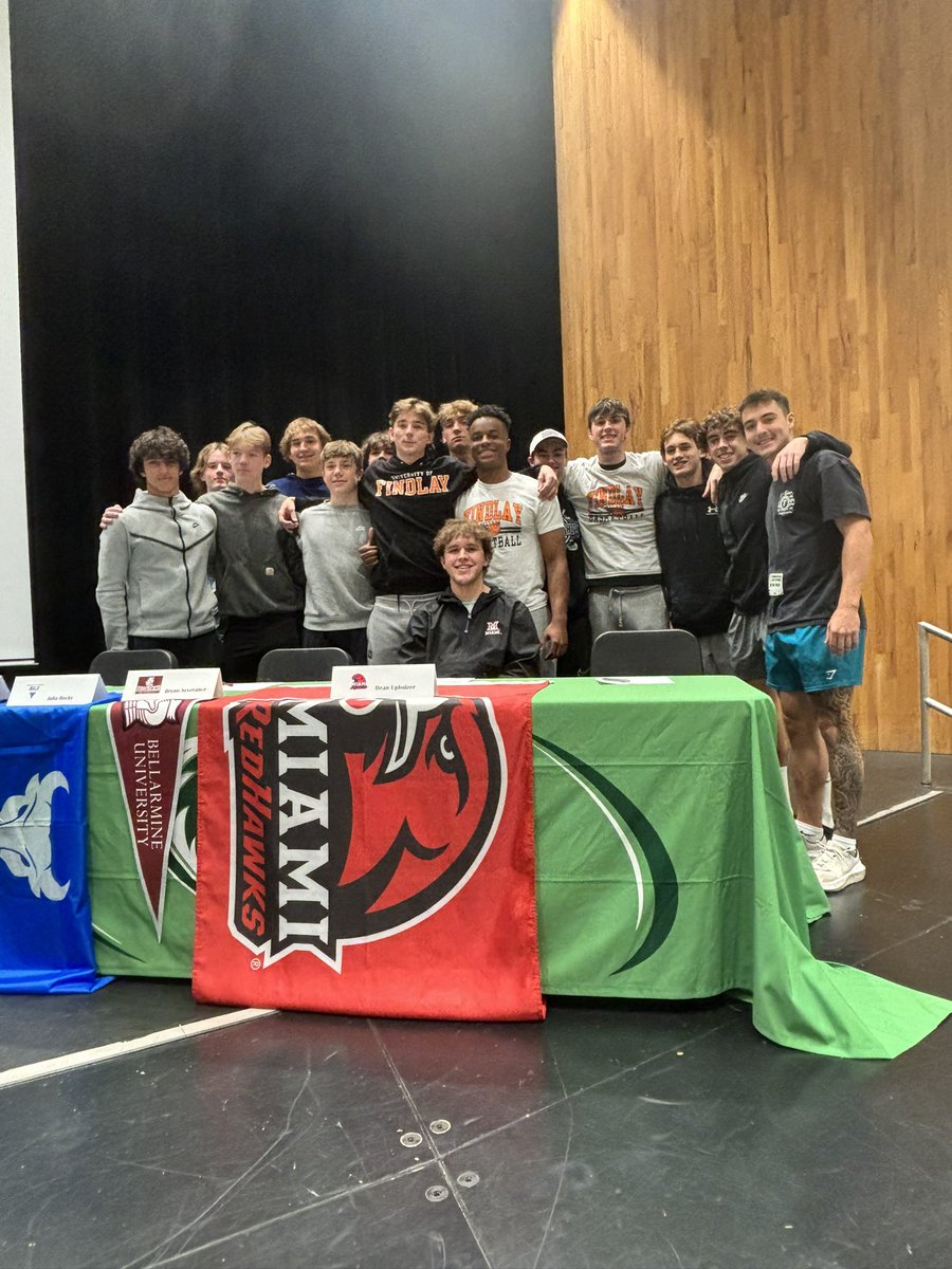 It’s official!  Dean is a Miami Redhawk!  Congrats and can’t wait to watch you at the next level!