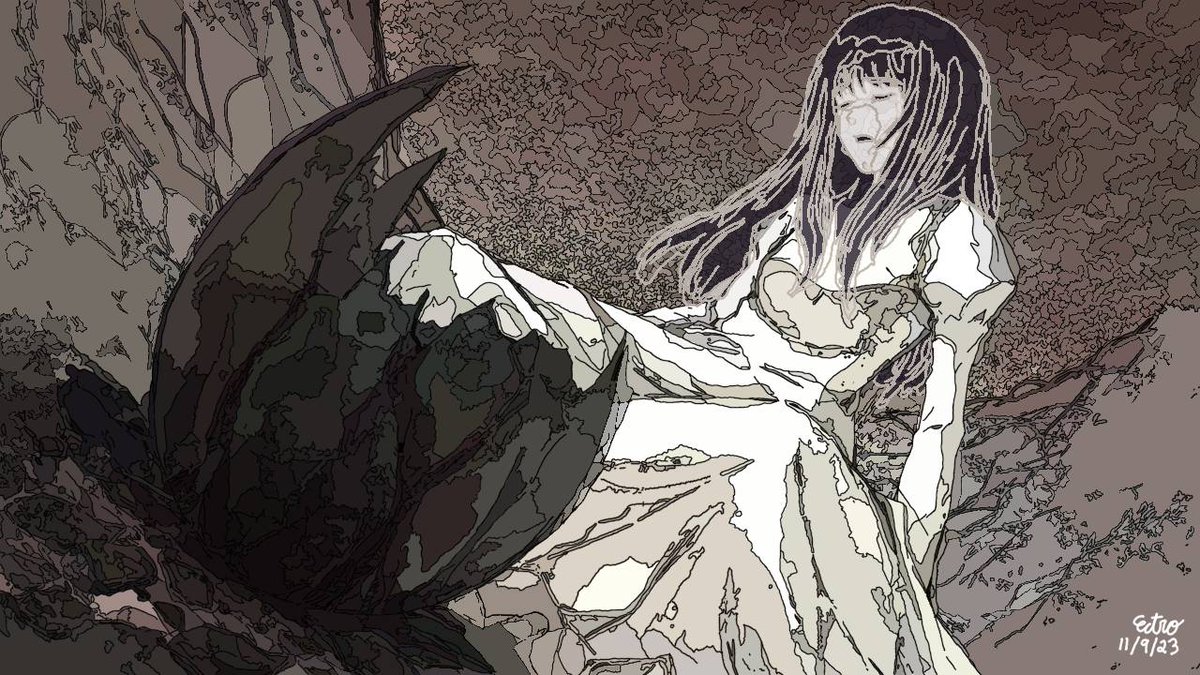 Ectros_Parlor's tweet image. The Egg of Neanis

#KaranoShoujo #TheShell #innocentgrey #殻ノ少女 #イノグレ #art