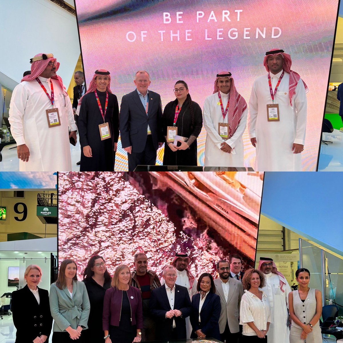 Many thanks to my wonderful colleagues at NEOM Tourism and our partners for all their support at World Travel Market in London this week. I’m fortunate to have the support of such a great team. #NEOM