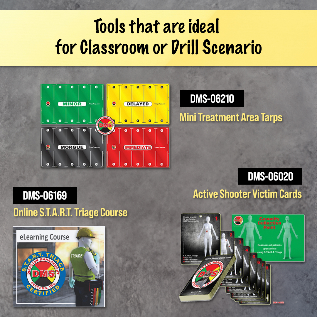 DMSTriageTags's tweet image. Are you already beginning your preparedness planning for 2024? We can help!

Contact your sales rep with any questions and/or quote requests. 

#DMS
#PreparednessPlanning
#2024