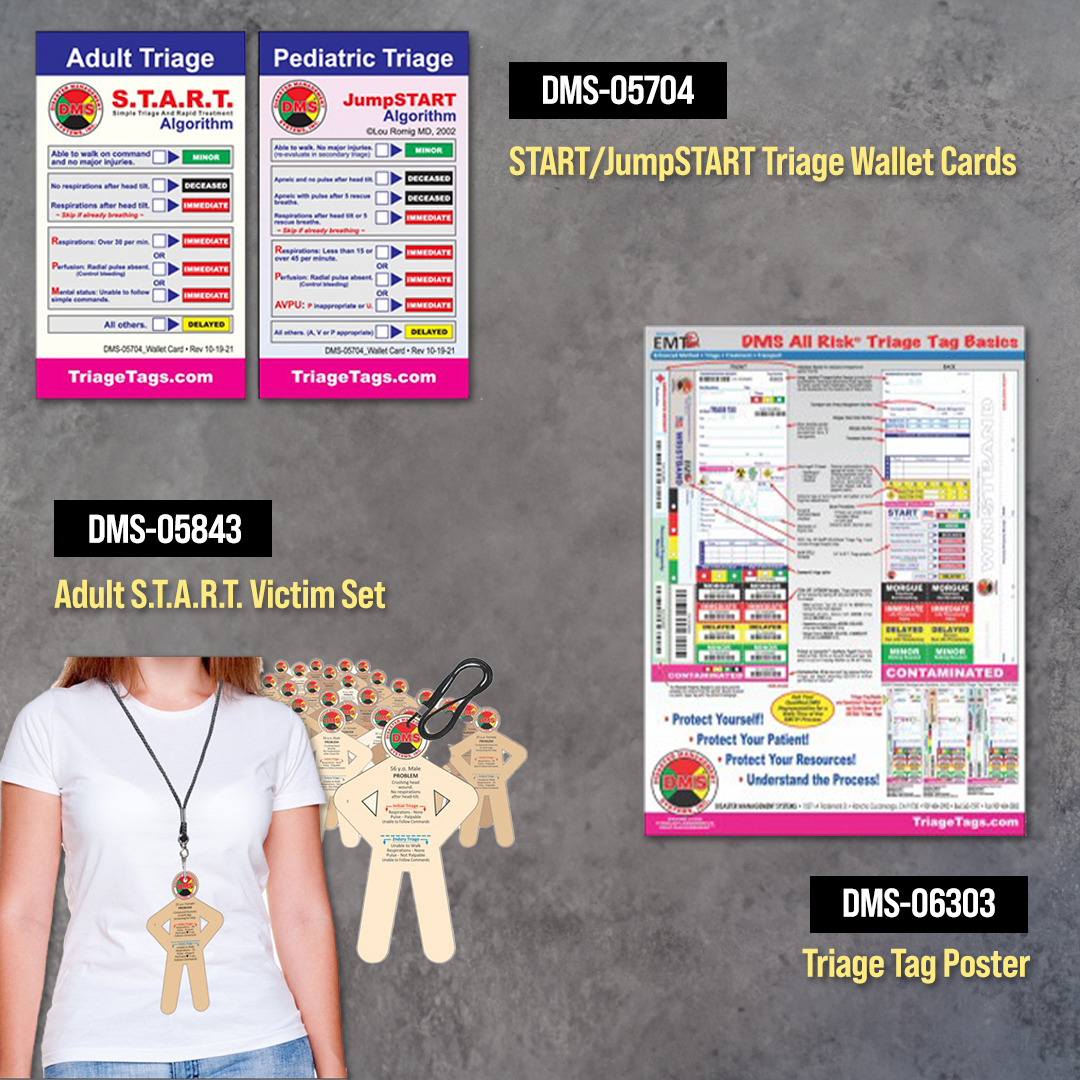 DMSTriageTags's tweet image. Are you already beginning your preparedness planning for 2024? We can help!

Contact your sales rep with any questions and/or quote requests. 

#DMS
#PreparednessPlanning
#2024