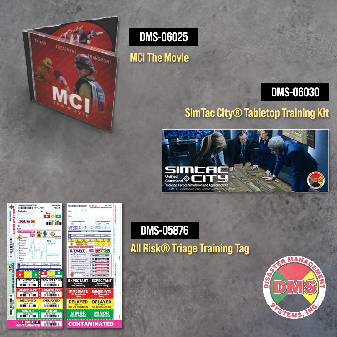 DMSTriageTags's tweet image. Are you already beginning your preparedness planning for 2024? We can help!

Contact your sales rep with any questions and/or quote requests. 

#DMS
#PreparednessPlanning
#2024