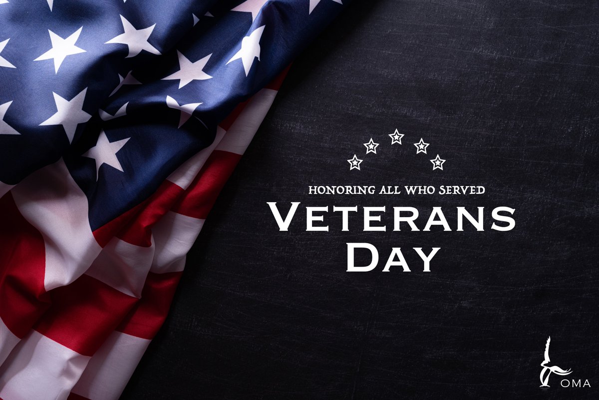 OMAairport's tweet image. Today, and every day, we honor all the men and women who have served and sacrificed to protect our freedoms. Thank you! Happy Veterans Day. 🇺🇸