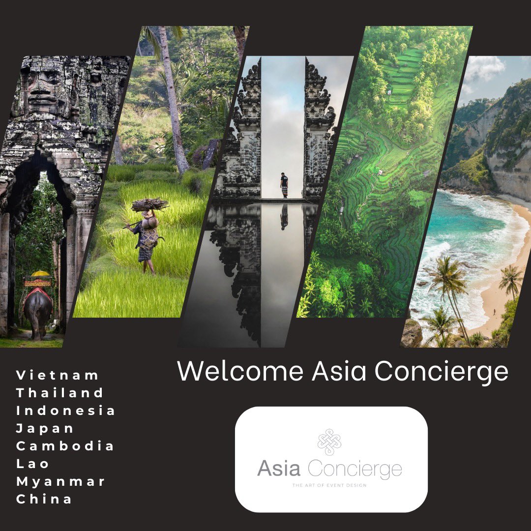 Excited to welcome Asia Concierge to our esteemed international portfolio. 
With offices in Japan, Vietnam, Thailand, Cambodia, Indonesia and China, Asia Concierge's seasoned professionals have played a pivotal role shaping the Asian incentive and events industry. #eventprofs