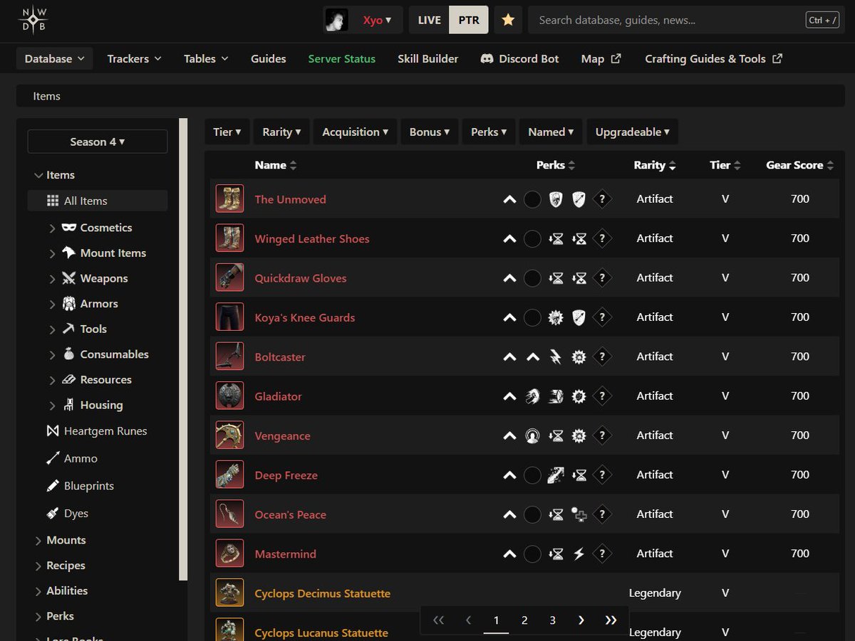 New World Database tweet media