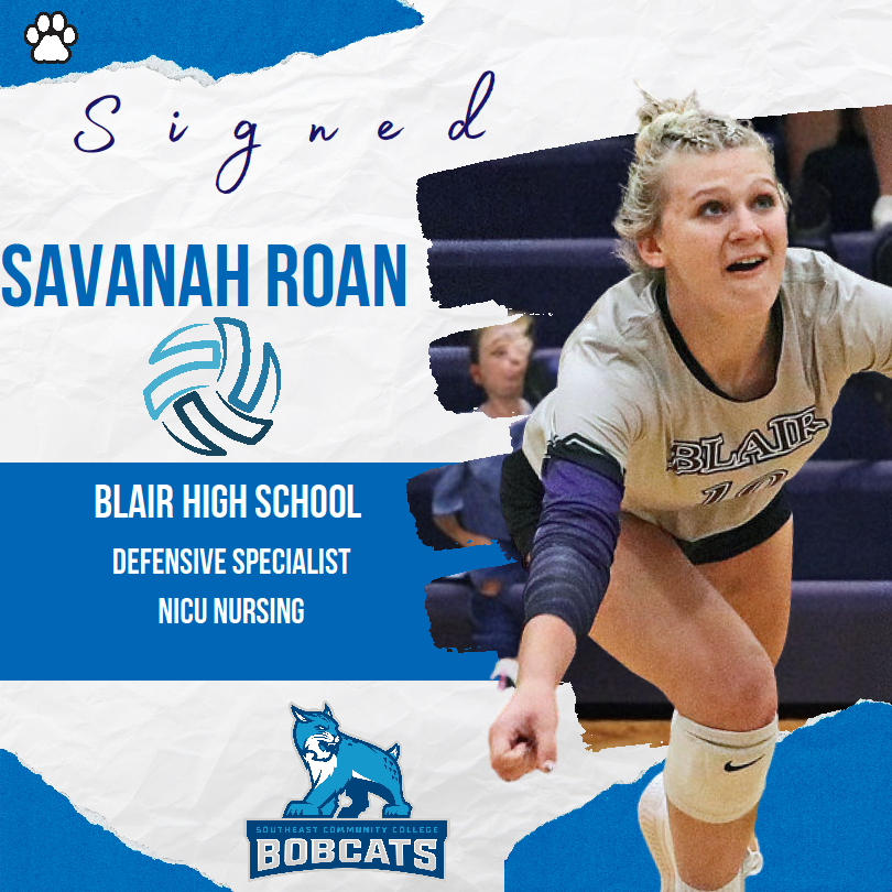 Congratulations, Savanah!!  Can't wait until next summer to get season started!! #official #GoBobcats #gocatvb🏐🐾 #oabaab