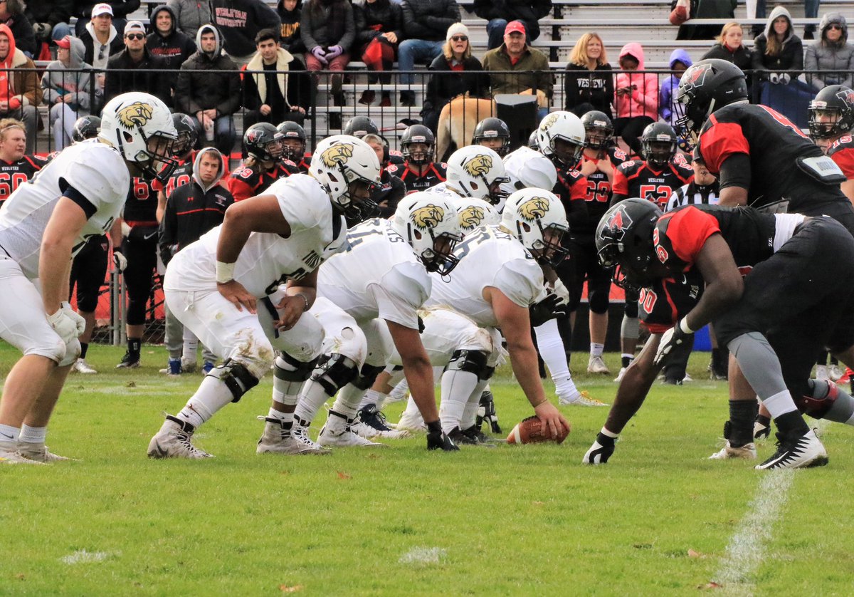 TrinCollFB's tweet photo. Week 8 | Trinity vs Wesleyan

📍: Middletown, CT
🏟️: Andrus Field
⏰: Saturday, Noon
🖥️: https://t.co/Q508sKmj7J

#trincoll #rollbants https://t.co/K8UXYhYRo4