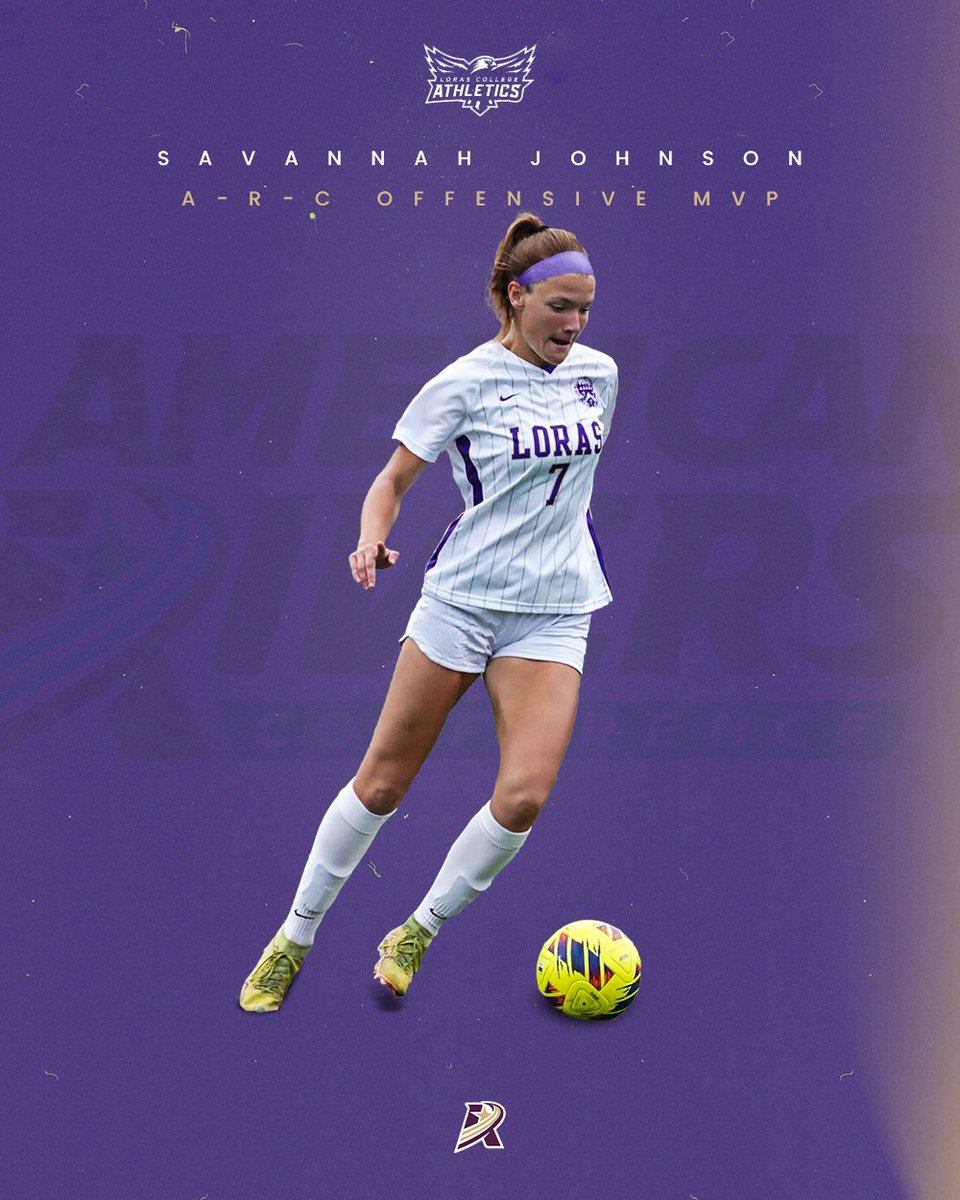 Special shout-out to our own CONFERENCE MVP @jcsavannah5 after leading the conference in goals and points! 👏👏💜💛 #GoDuhawks