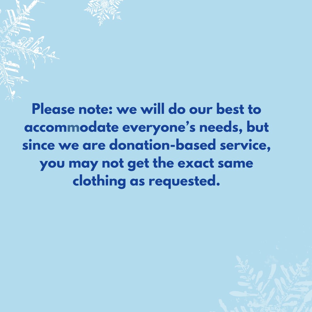 Are you a @WesternU  student in need of winter clothing? We have partnered with @WesternUSC  to offer a winter clothing program for students requiring warm clothing. Request form in bio. More details below.